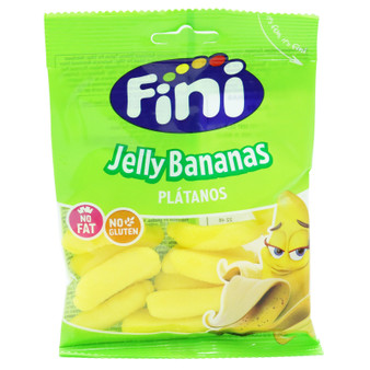 Fini Fizzy Banana Flavoured Jelly Pieces 75g