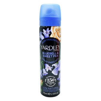 Yardley Body Spray Bluebell & Sweetpea 75ml