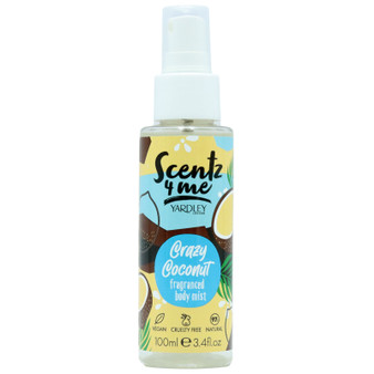 Yardley Body Mist Scentz4me Crazy Coconut Mist 100ml