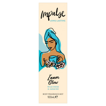 Impulse Body Mist Inner Glow - Wild Rose & Jamine 100ml