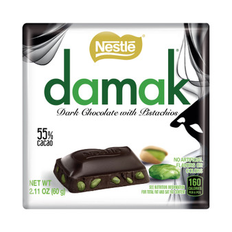 Nestle Damak Dark Chocolate Pistachio 60g