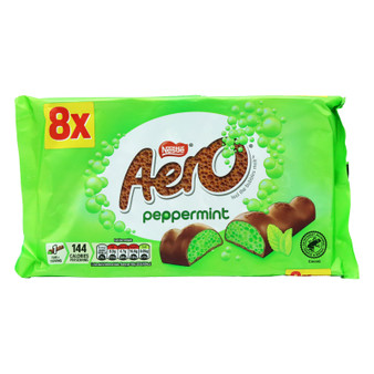Nestle Aero Bubble Bar Peppermint 216g 8 Pack