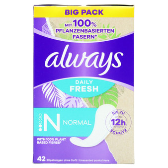Always Panty Liners Normal Daily 42 Pack