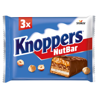 Knoppers Nutbar 120g 3 Pack