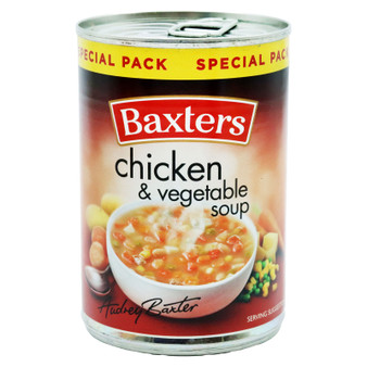 Baxters Soup Chicken & Vegetable 400g
