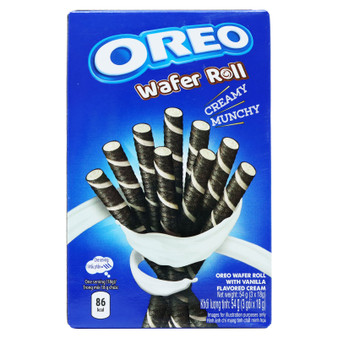 Oreo Wafer Rolls Vanilla 54g