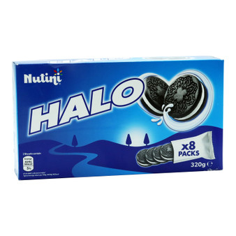Nutini Halo Cream Biscuit 320g 8 Pack
