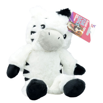 Pet Toy Plush Bungee Zebra
