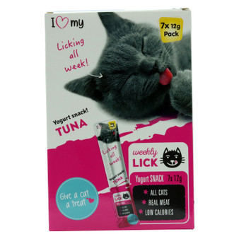 I Love My Pet Tuna Yog Snack Lick Stick 84g 7 Pack