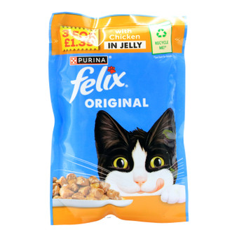 Felix Cat Pouch Chicken 85g 26 Pack