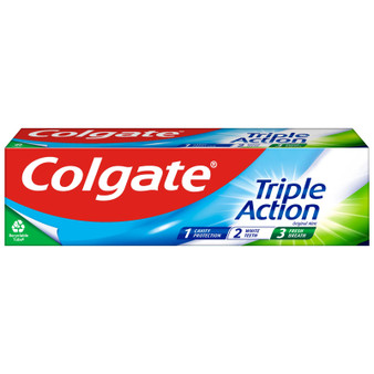 Colgate Toothpaste Triple Action Original  Mint  75ml