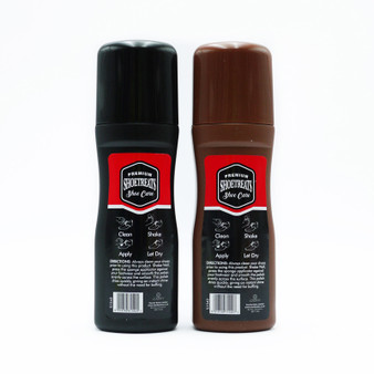Shoe Treats Liquid Polish Black & Brown 75ml