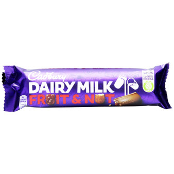 Cadbury Dairy Milk Fruit & Nut  59g 48 Pack