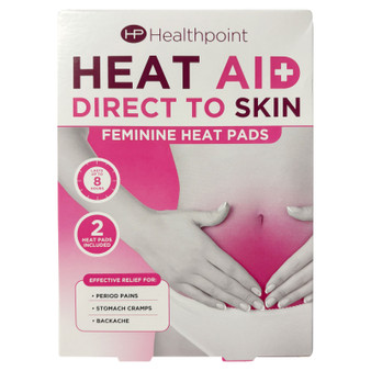 Healthpoint Heat Aid Feminine Skin Pad 2 Pack