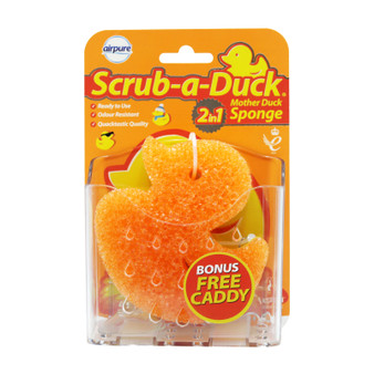 Airpure Scrub A Duck Mother Duck Sponge & Caddy