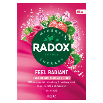Radox Salts Feel Radiant 400g