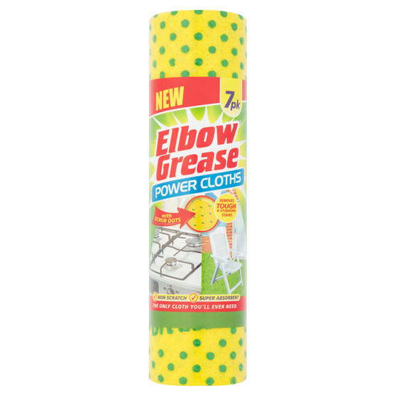 Elbow Grease Power Cloths 7 Pack