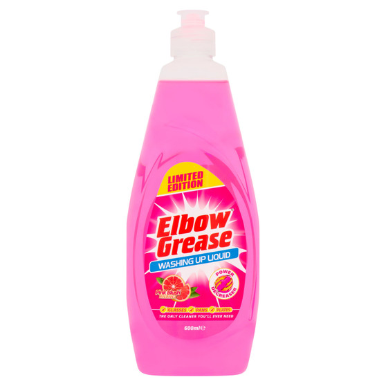 Elbow Grease Pink Washing Up Liquid 500ml