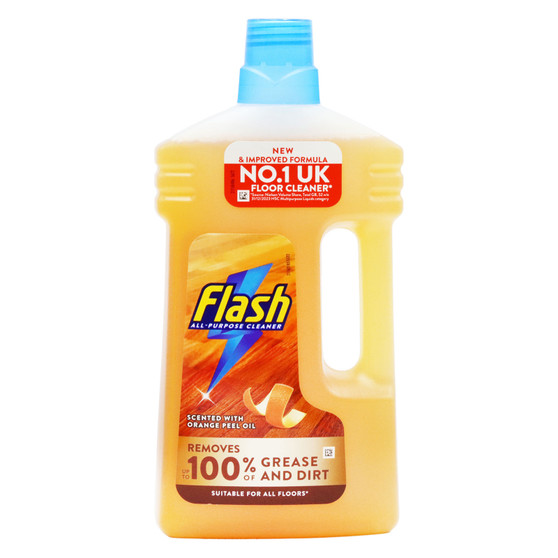Flash Liquid All Purpose Wood Orange 1 ltr