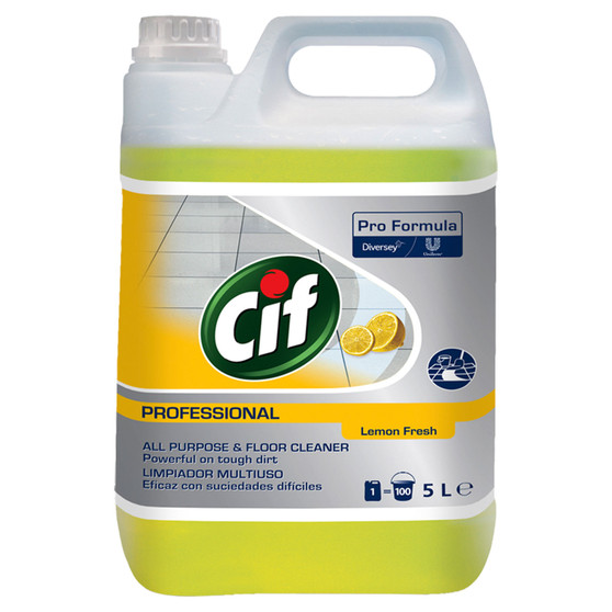 Cif All Purpose Cleaner Lemon 5ltr