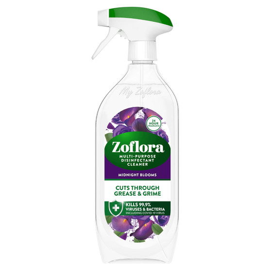 Zoflora Midnight Blooms Disinfectant Trigger 800ml