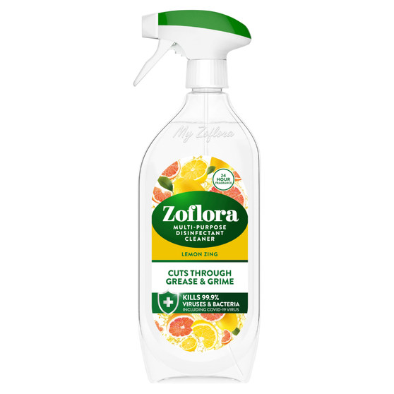 Zoflora Lemon Zing Disinfectant Trigger 800ml
