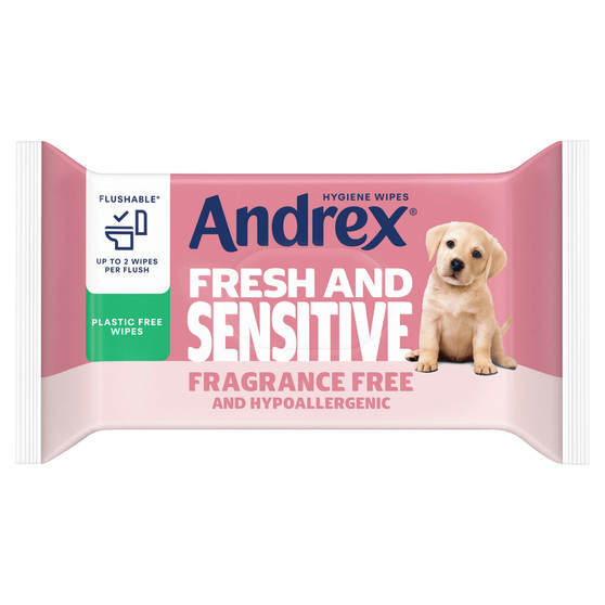 Andrex Washlets Fresh & Sensitive 30 Pack