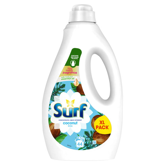 Surf Liquid Coconut Bliss 44 Wash 1.18ltr