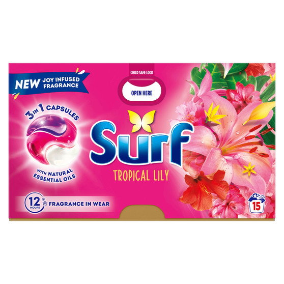 Surf Capsules  Tropical Lily 15 Wash