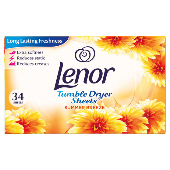 Lenor Sheets Summer Breeze 34 Sheets