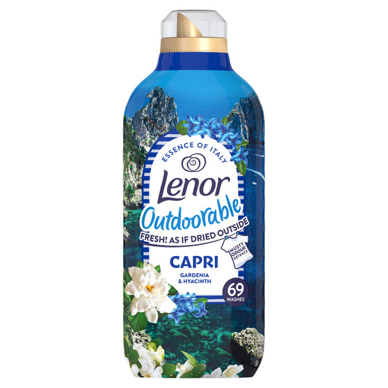 Lenor Fabric Conditioner Outdoorables Capri 69 Wash 966ml