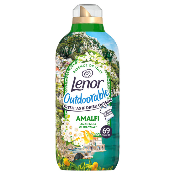 Lenor Fabric Conditioner Outdoorables Amalfi 69 Wash 966ml