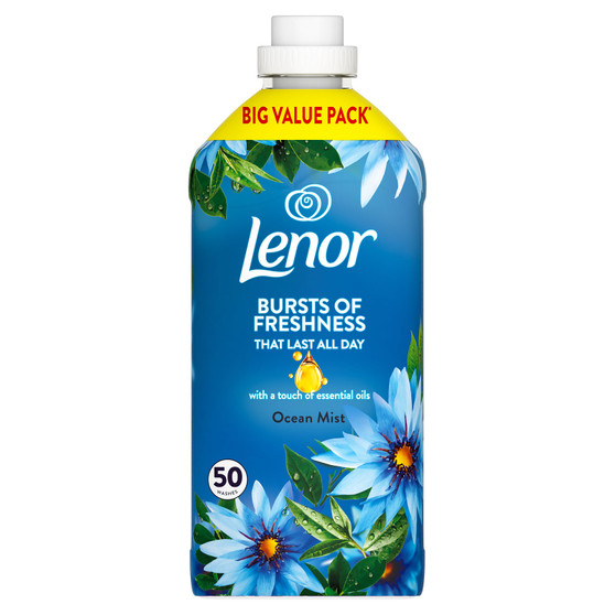 Lenor Fabric Conditioner Ocean Mist 50 Wash 1.65ltr