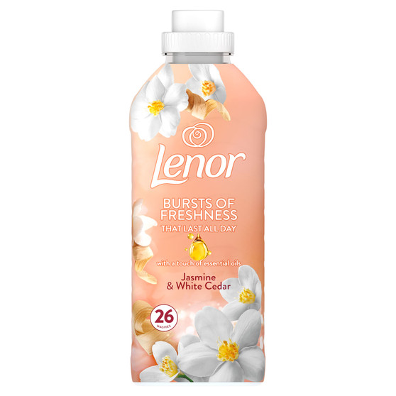 Lenor Fabric Conditioner Jasmine & White Cedar 26 Wash 858ml