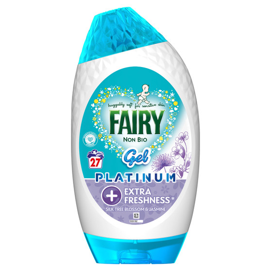 Fairy Platinum Gel Non Bio Silk Tree Blossom & Jasmine 27 Wash
