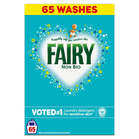 Fairy Non Bio Powder 65 Wash 3250g