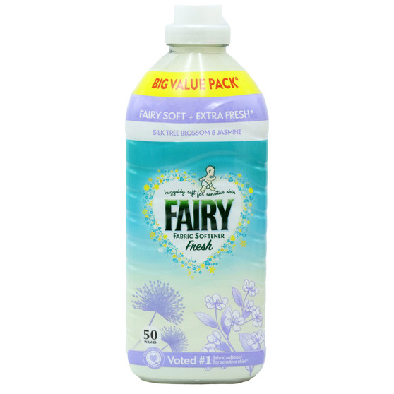 Fairy Fabric Conditioner Silk Tree Blosssom 50 Wash 1650ml