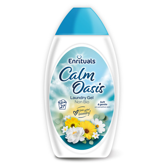 Enrituals Laundry Gel Non-bio Calm Oasis 970ml