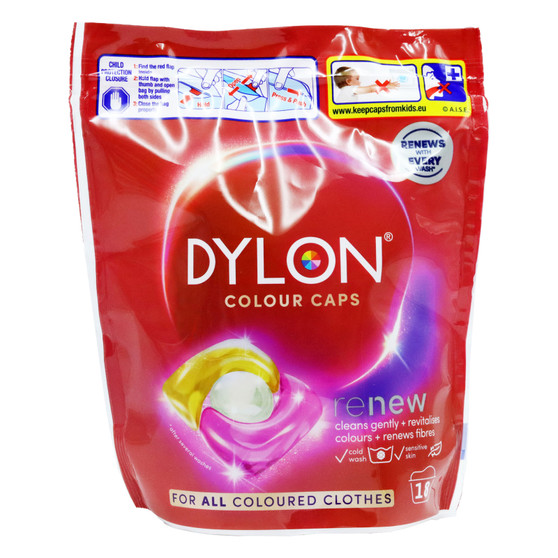 Dylon Colour Wash Caplets Renew 18 Wash