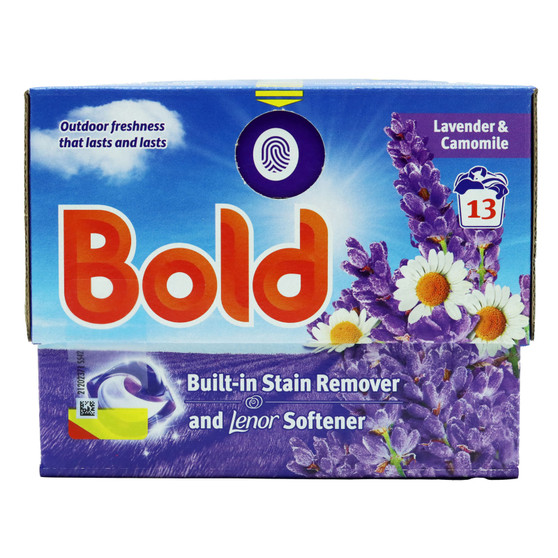 Bold All In 1 Pods Lavender And Camomile 13 Wash