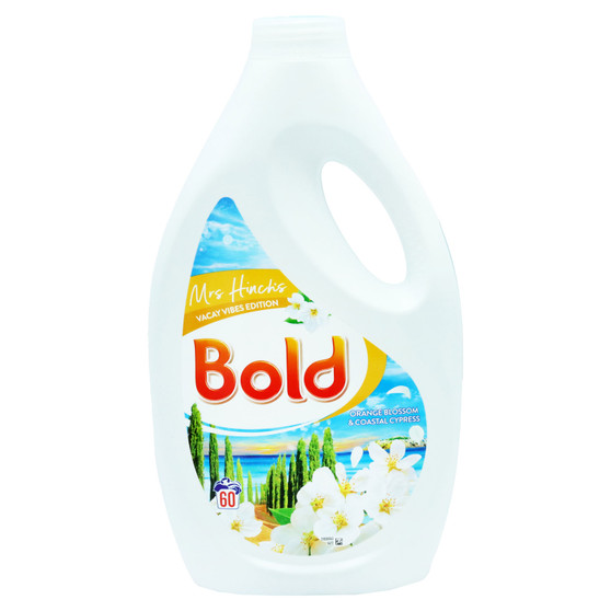 Bold 2in1 Liquid Vacay Orange & Coastal 60 Wash 1.98ltr