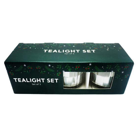Tealight Holder Gift Set 3 Pack
