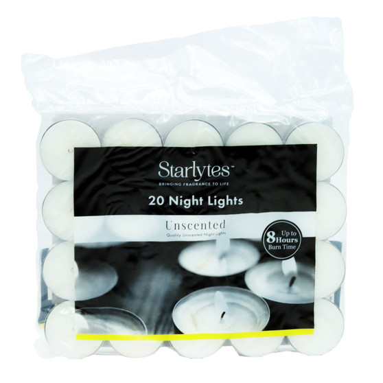 Starlytes Nightlight Candles 20 Night Lights