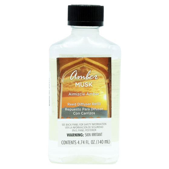 Diffuser Refill Amber Musk 140ml