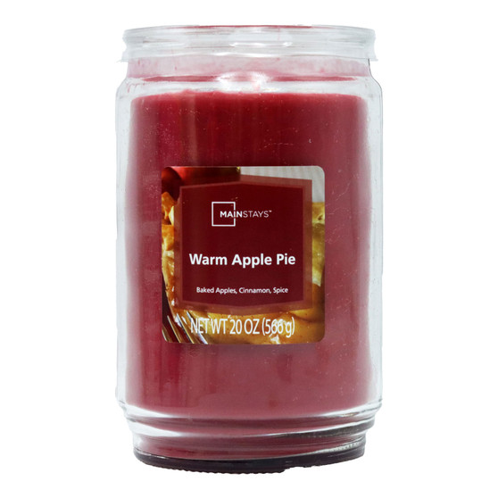 Candle Jar Warm Apple Pie 20oz