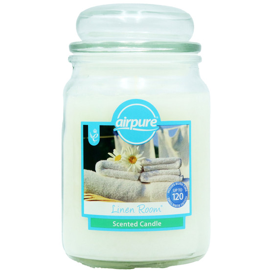 Airpure Candle Jar 18oz Linen 18oz