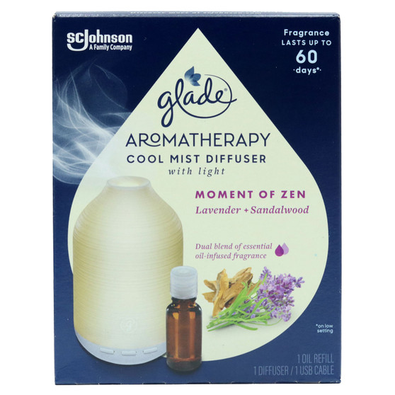 Glade Aromatherapy Mist Diff Moment Of Zen 17.4ml