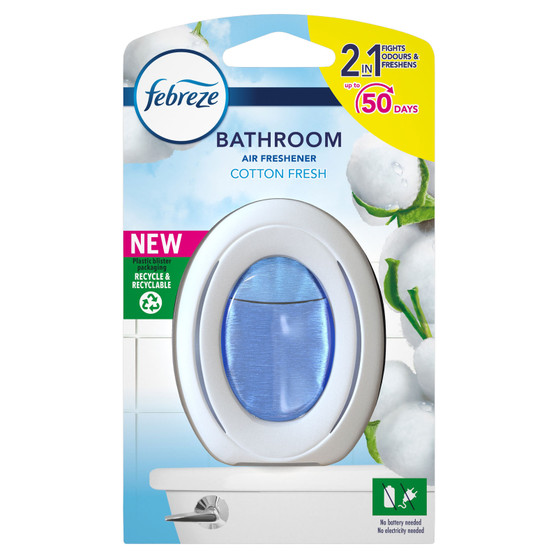 Febreze Bathroom Air Freshener Cotton 7.5ml