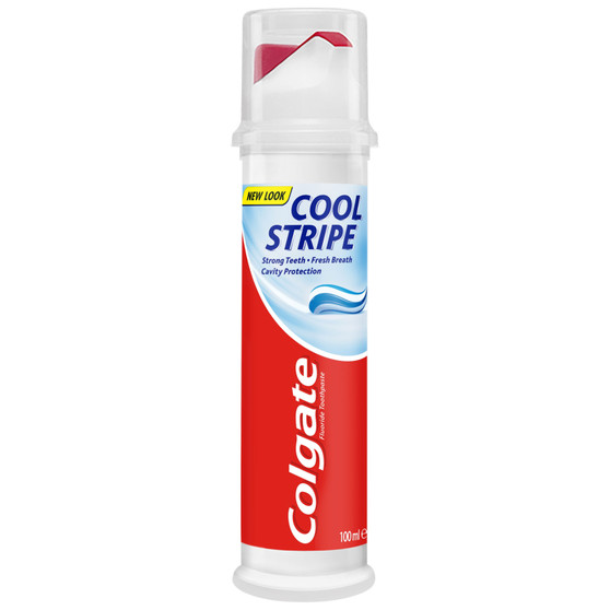 Colgate Toothpaste Pump 100ml Cool Stripe Pump