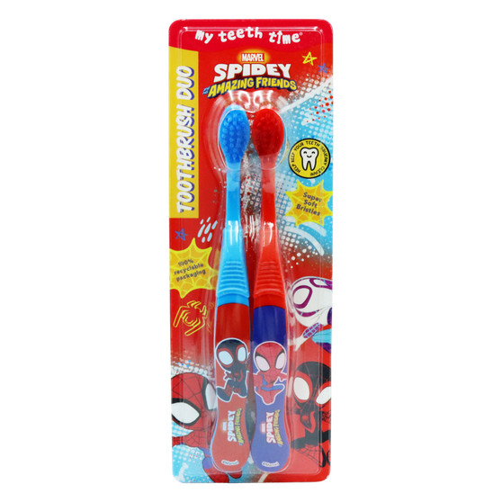 Spidey And Friends Toothbrush Duo